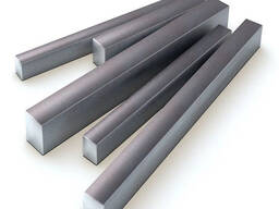 Нихромовый квадрат Сторона квадр. : 5-80 мм, Марка: Х27Ю5Т; Х20Н80; Х15Н60, L= 0,18 м