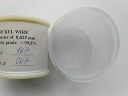 Никелевая проволока ДКРНТ 0.025 КТ НП-2.