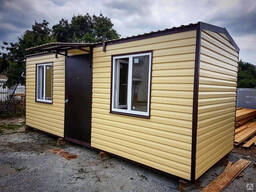 Новые бытовки, прорабки, вагончики, посты охраны под ключ. Доставка по КЗ