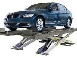 Ножничный подъемник г/п 4,2т. с тестером люфтов. ..