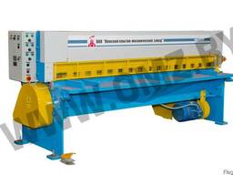 Ножницы гильотинные СТД 9АН - Механизм с наклонным ножом