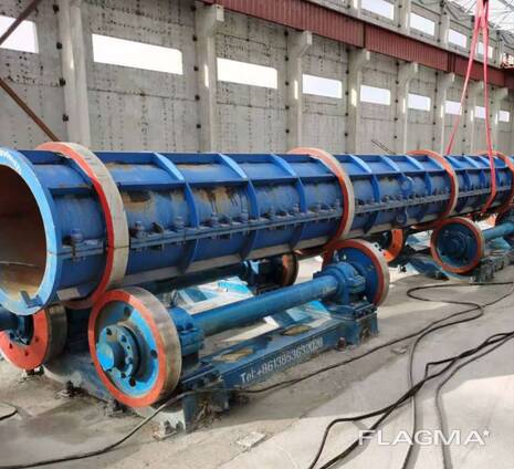 Оборудование по производству ЖБИ изделий, опор, столбов. Металлоформы. Центрифуги.