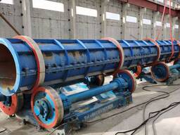 Оборудование по производству ЖБИ изделий, опор, столбов. Металлоформы. Центрифуги.