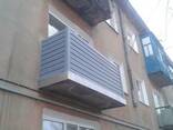 Обшивка балкона сайдингом. Низкие цены!Скидки - фото 3