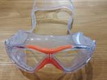 Очки для плавания. Плавательные очки в бассейн. Unisex. Для купания. - фото 3