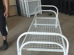 Одноярусная кровать армейская для строителей