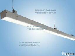 Офисный модульный светодиодный светильник Слимлайт 40W-4800L