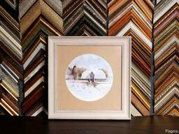 Оформление вышивки, икон, папирусов, постеров, гобеленов