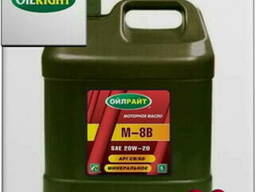 Oil right моторное масло м-8в 20л