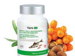 Омега-3 30% с облепиховым маслом и витамином Е (Упаковка: 1400 мг × 50 капсул. )