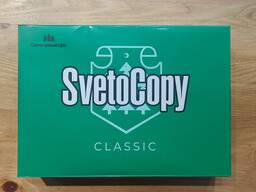Оригинальная офисная Бумага "SvetoCopy". Формат A4, марка С, 500 лист