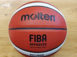 Оригинальный Баскетбольный мяч Molten 3х3 BG5000. Для зала и улицы.