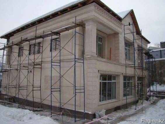 Отделка и реставрация фасадов травентин гранит алкан алюкаб