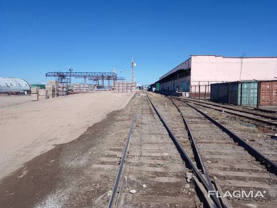 Жд тупик с пандусом