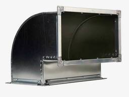 Отвод воздуховода прямоугольный Стенка: 0,5–1 мм, Разм. : 100–1400 мм в Шымкенте