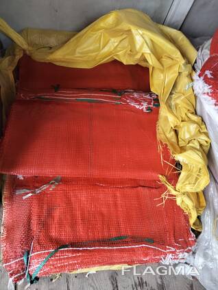 Овощной мешок - сетка, красный