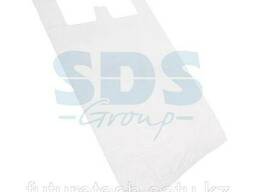 Пакет майка ПНД 42+20*75, 15мкм белая (100шт. /уп)