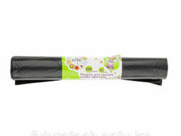 Пакеты для мусора 120 л х 10 шт, пвд прочные черные. ..