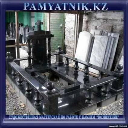 Памятники гранитные Казахстан.Надгробия из гранита и мрамора
