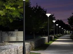 Парковые LED светильники и фонари для парков и скверов
