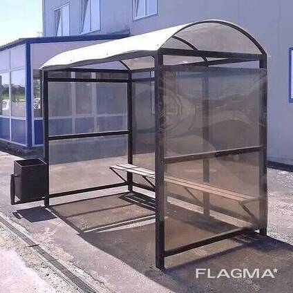 Павильон для курения деревянный; металлический, 2300—2650 мм в Павлодаре