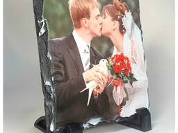 Печать фото на декоративном камне 15х15