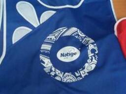 Печать логотипа на фартуках