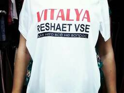 Печать на футболках