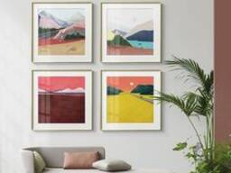 Печать на холсте