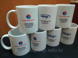 Печать на кружках по индивидуальному заказу