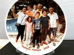 Печать на тарелках