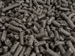 Пеллеты из лузги подсолнечника