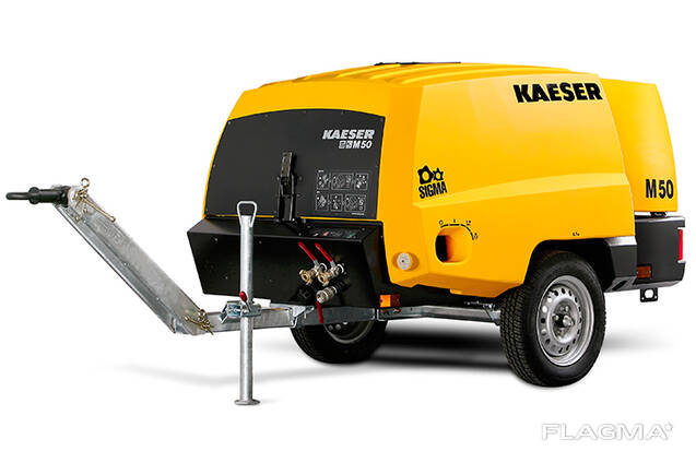 Передвижной строительный компрессор Kaeser Kompressoren М50