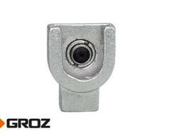 Переходник-насадка цилиндрической формы из черных металлов для смазочного шприца GROZ. ..