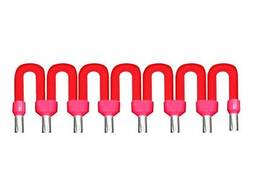 Перемычка 8П 1Кв. Мм Под Переменное Напр. Красн. Abfc08R02R