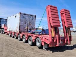 Перевозка негабаритного груза (контейнеры морские, трал)