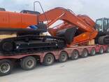 Перевозка экскаватора спецтехники. Аренда низкорамного трала - фото 2