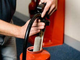 Перезарядка огнетушителей