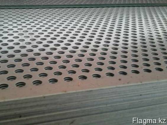 Перфорированный лист из нержавеющей стали