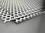 Перфорированный лист нержавеющий, s= 0,4-10 мм, Раскрой: 1х2; 1.25х2.5 м в Алматы - фото 1
