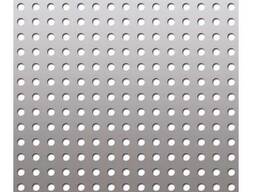 Перфорированный лист Толщ: 0,3-10 мм, Раскр: 1х2… в Актобе