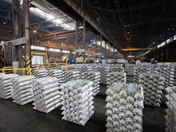 RUSAL сенімді өндірушісінен құймалардағы бастапқы алюминий A7 (99,7% Al).