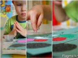 Кварцевый песок для детского творчества