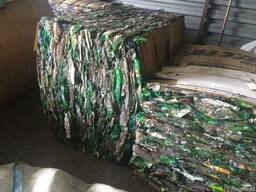 ПЭТ-бутылка прессованная