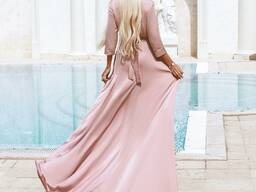 Платье подружки невесты из шелка