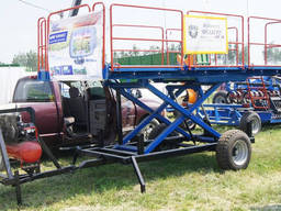 Платформа прицепная садовая для обрезки сада ППС