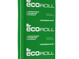 Плита минераловатная EcoRoll TS 040 1230х610х100 мм (минвата, минплита, стекловата)