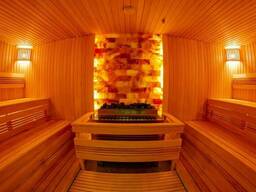 Плитка из гималайской соли для финской сауны (Размеры:20х10х2,5 см)