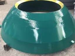 Плиты, Брони, Конуса:Sandvik,  Symons.