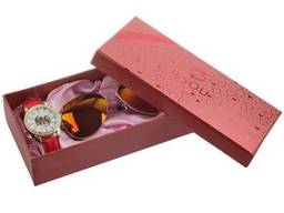 Подарочный комплект женский «Очки+часы» Jesou [16382]